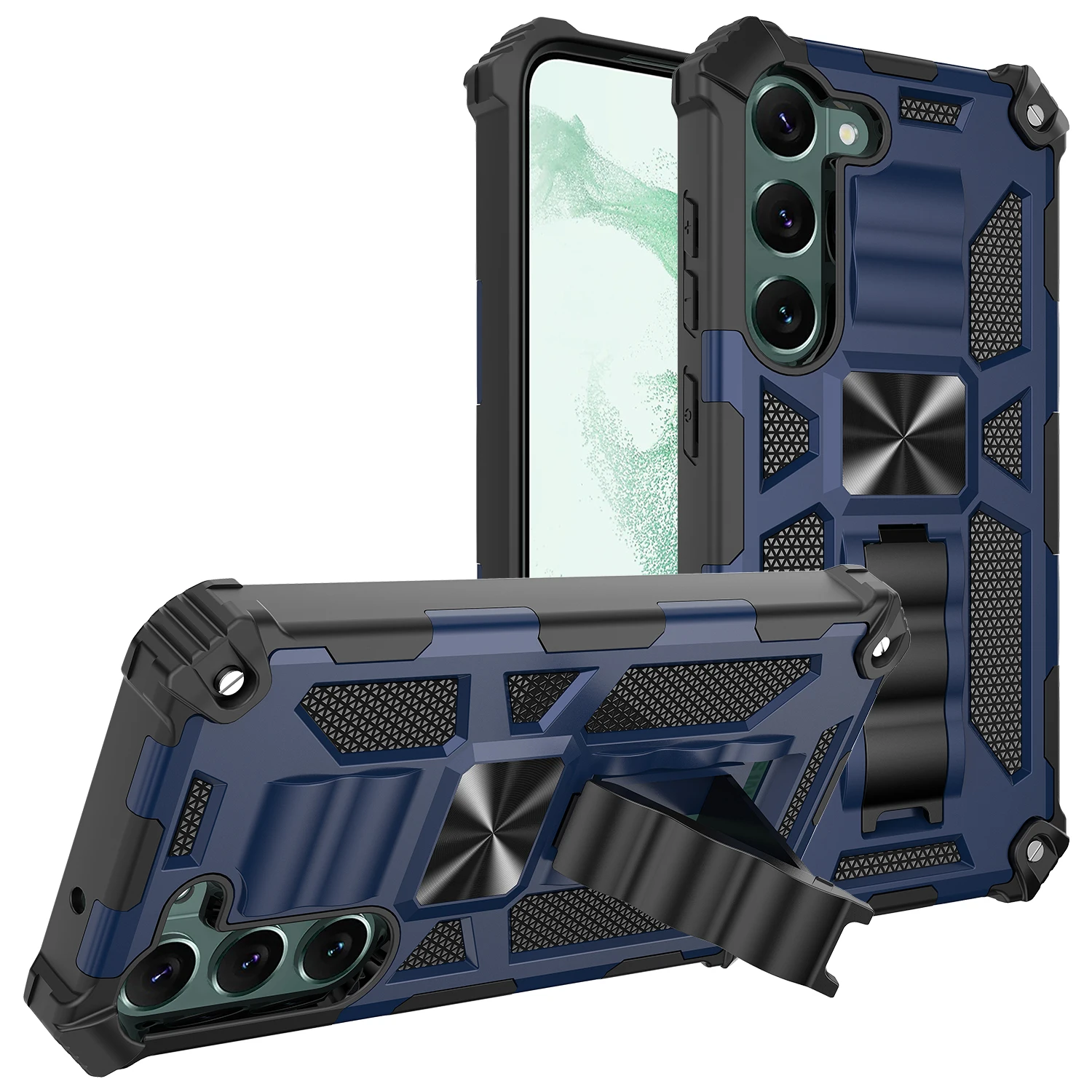 for samsung s23 Luxury Mobile Phone Case 2 in 1 Stand Phone Accessories for samsung s23 plus
for samsung s23 Luxury Mobile Phone Case 2 in 1 Stand Phone Accessories for samsung s23 plus