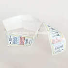 Faster delivery customized 2ml custom nail polish bottle sticker label