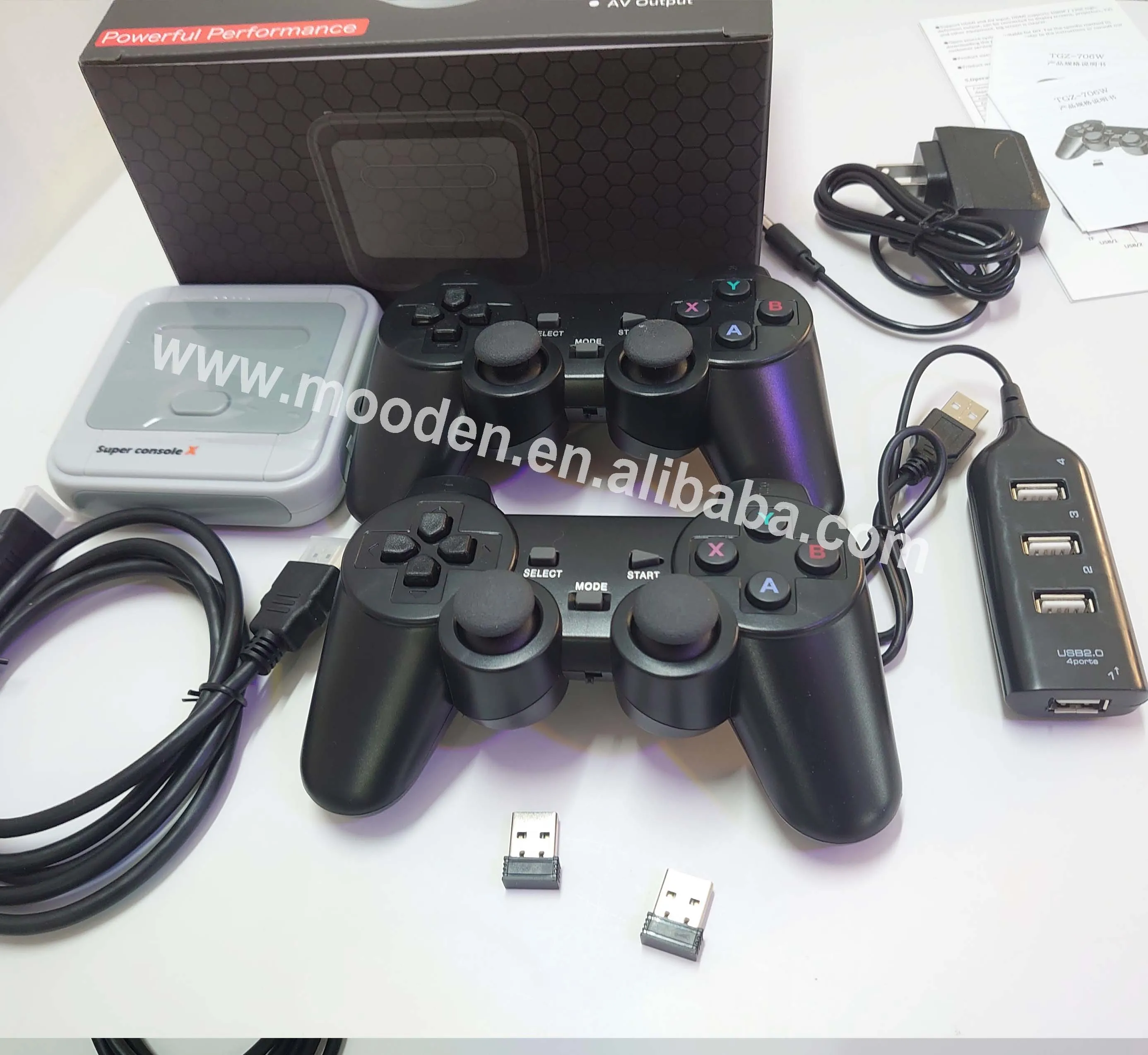 M2 Latest design family game console Super Console X HD Video Game Classic TV Game Console With N64 15000+, Grey
M2 Latest design family game console Super Console X HD Video Game Classic TV Game Console With N64 15000+, Grey