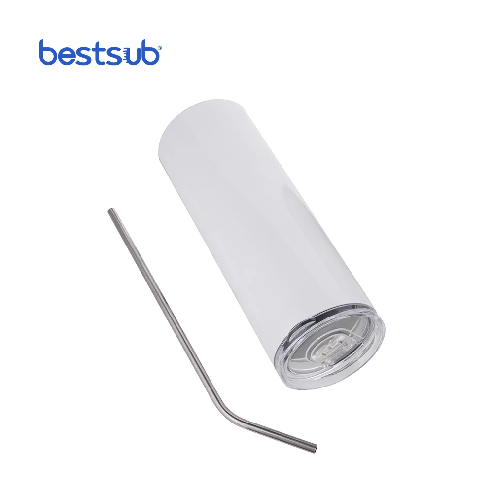 BestSub Wholesale High Quality Sublimation Blanks Stainless Steel Skinny Tumbler with Plastic Cover Stainless Steel Straw
BestSub Wholesale High Quality Sublimation Blanks Stainless Steel Skinny Tumbler with Plastic Cover Stainless Steel Straw