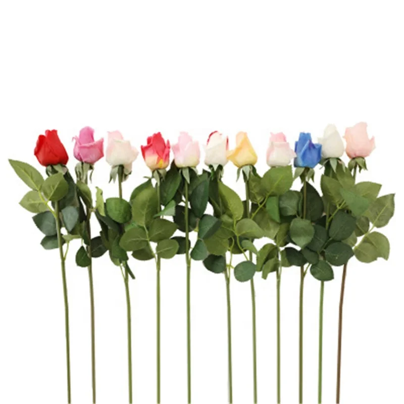 Wholesale High Quality Artificial Flowers Single Roses Home Decor Flower, Multicolor
Wholesale High Quality Artificial Flowers Single Roses Home Decor Flower, Multicolor