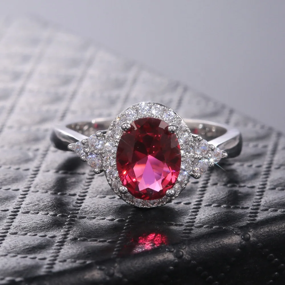 Geometric Red Zircon Silver Color Jewelry Set for Women Bracelet Hoop Earring Necklace Pendant Ring Gift Box for Jewelry
Geometric Red Zircon Silver Color Jewelry Set for Women Bracelet Hoop Earring Necklace Pendant Ring Gift Box for Jewelry