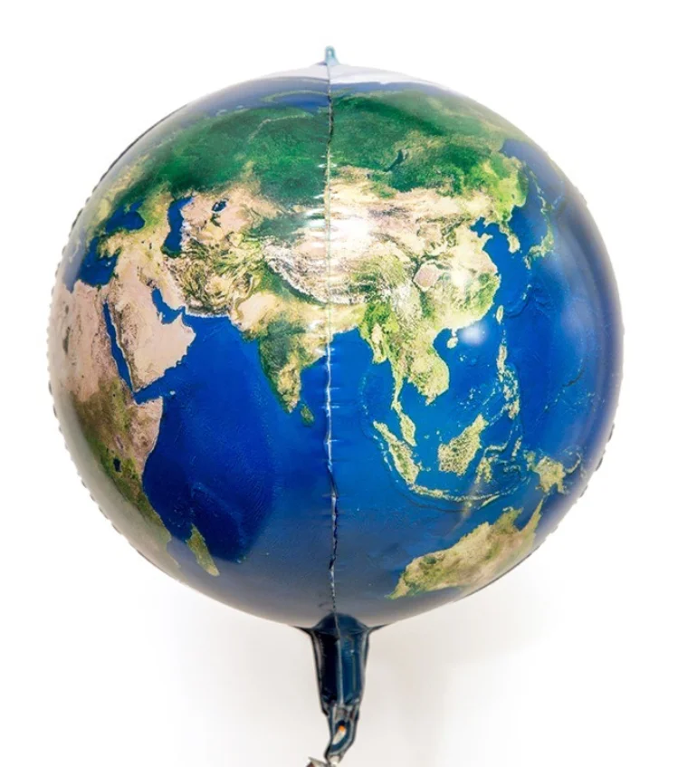 22inch 4D Earth Foil Balloon Earth Day World Map Balloons Green Day Air Ball Birthday Party Decorations, Colorful
22inch 4D Earth Foil Balloon Earth Day World Map Balloons Green Day Air Ball Birthday Party Decorations, Colorful
