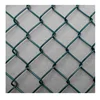 6foot black color plastic coated Chain Link mesh Fence