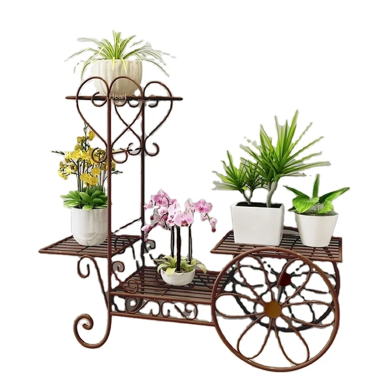 Nordic iron art plant rack home decoration flower potted display rack multi-layer floor type metal flower rack, White, black, bronze
Nordic iron art plant rack home decoration flower potted display rack multi-layer floor type metal flower rack, White, black, bronze
