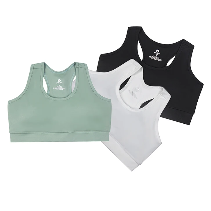 Joinhop Quality Stock Sweat-wicking Breathable Women Running Sport Bra, Black/white/army green
Joinhop Quality Stock Sweat-wicking Breathable Women Running Sport Bra, Black/white/army green