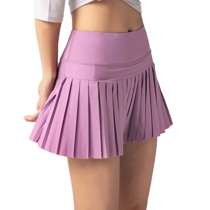 Women Sports Wear Top Selling Multi Color Mini Length Good Quality Skirts With Shorts Pleated Tennis Skirts, Black, pink, purple
Women Sports Wear Top Selling Multi Color Mini Length Good Quality Skirts With Shorts Pleated Tennis Skirts, Black, pink, purple