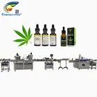 Full automatic tincture filling capping machine for 5-30ml dropper bottle