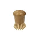 eco-friendly pan pot bowl dish cleaning brush bamboo round handle kitchen washing wood vegetable fruit brush