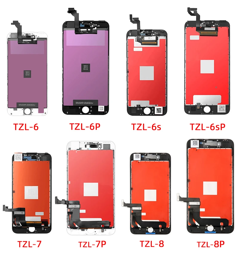 TZL Mobile phone lcd for iphone 6 7 8 display screen cell phone parts replacement mobile display for iphone 6 6s 7 8 screen
TZL Mobile phone lcd for iphone 6 7 8 display screen cell phone parts replacement mobile display for iphone 6 6s 7 8 screen