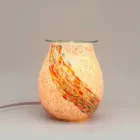 High Quality Scented Wax Warmer Art Glass Electric Wax Burner Candle Melter Night Light