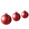 Xmas tree ornament clear plastic christmas balls