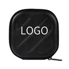 BUBM cheap new zipper custom branded waterproof Carrying Traveling EVA Hard mini cord organizer Earphone phone case