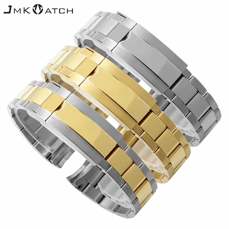 Classical design stainless steel watch strap 20mm metal watch band for Rolex, Silver
Classical design stainless steel watch strap 20mm metal watch band for Rolex, Silver