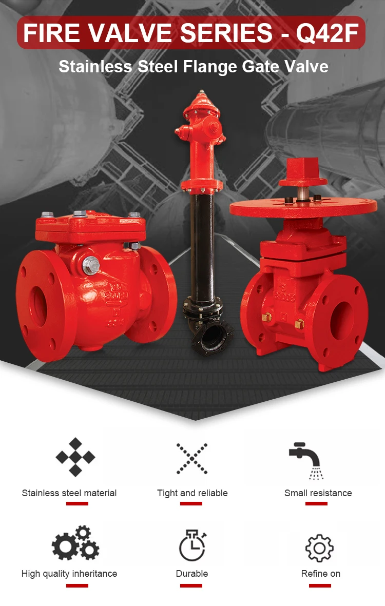 UL FM 200 PSI - OS and Y Type Flanged Grooved End Gate Valve
