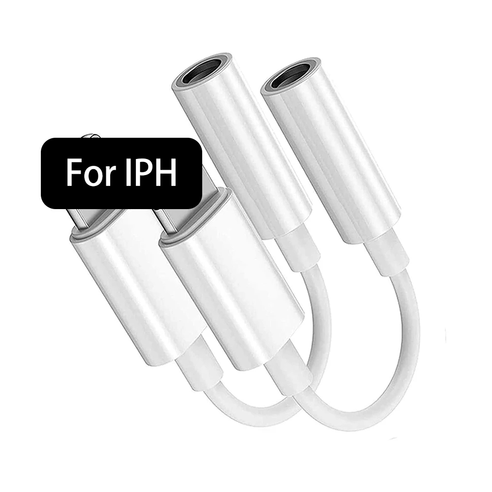 TPE Headphone Cable For iPhone To Aux Headphone Adpter Cable Aux Audio High Flexible Aux Connector, White
TPE Headphone Cable For iPhone To Aux Headphone Adpter Cable Aux Audio High Flexible Aux Connector, White