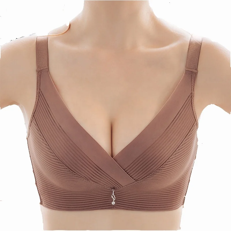 4065 wholesale Woman no steel ring bra gathered seamless adjustable underwear bra, Black,pink, blue,coffee,brick red 
4065 wholesale Woman no steel ring bra gathered seamless adjustable underwear bra, Black,pink, blue,coffee,brick red