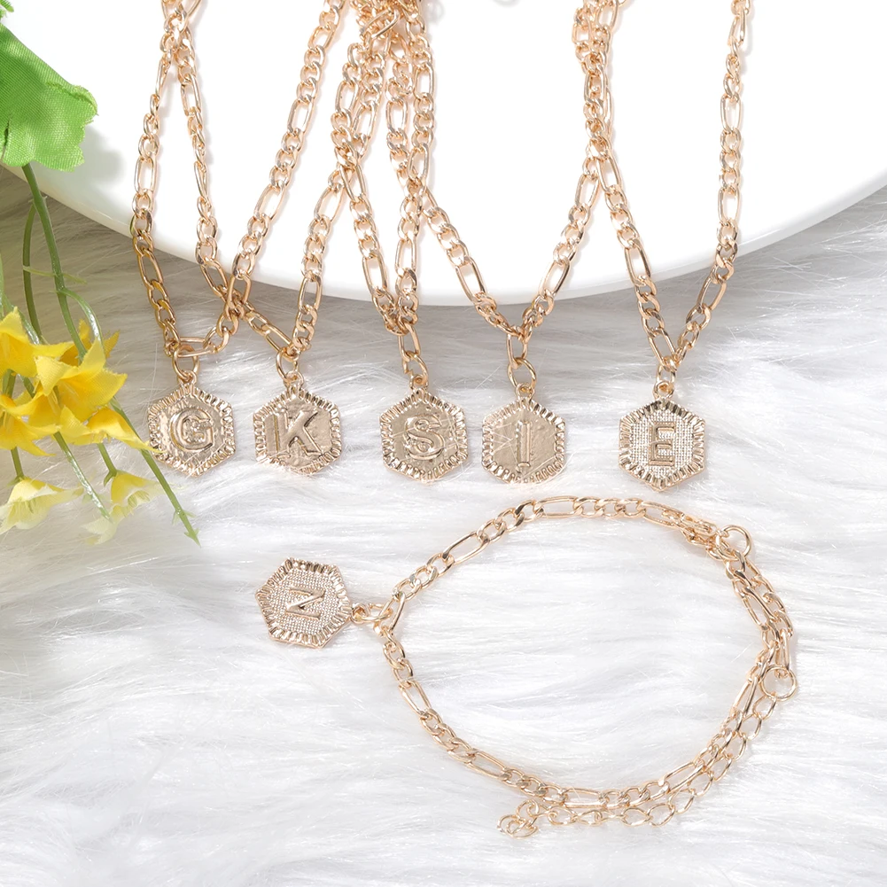 Dvacaman 202 Vintage Fashion Coin Gold Plated Initial Custom A-Z 26 Letters Chain Anklets Women Foot Chain Jewelry
Dvacaman 202 Vintage Fashion Coin Gold Plated Initial Custom A-Z 26 Letters Chain Anklets Women Foot Chain Jewelry