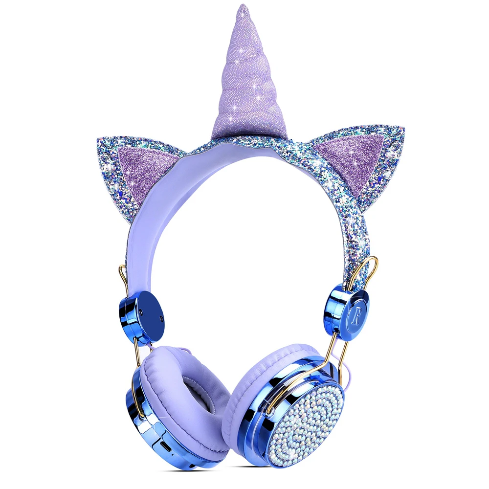 Unicorn wireless bluetuth 5.0 headset kids cute smart portable bluetuth earphone tws headphone Unicorn Headphone 
Unicorn wireless bluetuth 5.0 headset kids cute smart portable bluetuth earphone tws headphone Unicorn Headphone