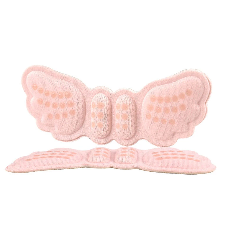 wings shape soft heel grip massage point anti slip heel cushion prevent grind feet footcare heel grip, Black/beige/pink
wings shape soft heel grip massage point anti slip heel cushion prevent grind feet footcare heel grip, Black/beige/pink