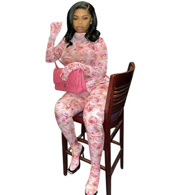 K1J lucky label jumpsuit and Rose print fitness women sport suit and pink clothing casual jumpsuits
K1J lucky label jumpsuit and Rose print fitness women sport suit and pink clothing casual jumpsuits