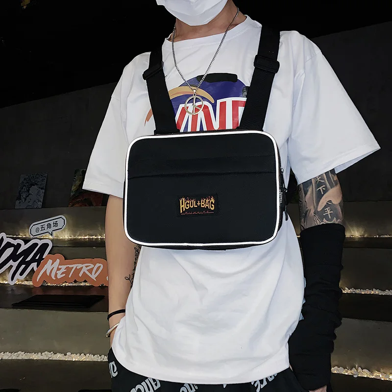 Wholesale Designer Custom Logo Reflective Stripe Man Purse Crossbody Chest Bags
Wholesale Designer Custom Logo Reflective Stripe Man Purse Crossbody Chest Bags