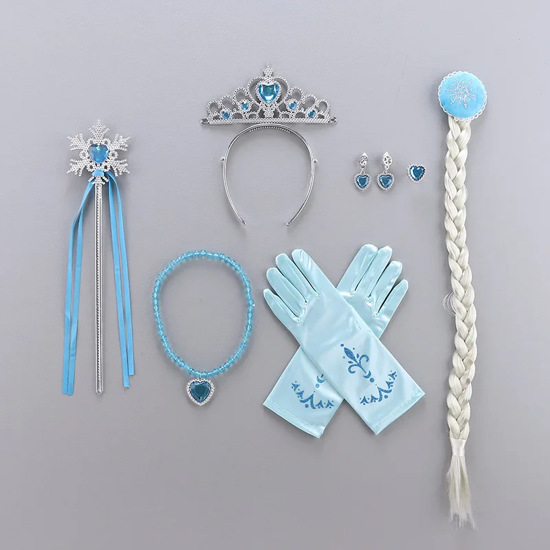 MQATZ Princess Dress Up Costume Accessories Elsa Set For Princess Cosplay Crown Magic Wand Tiara Wand (7 Pieces)
MQATZ Princess Dress Up Costume Accessories Elsa Set For Princess Cosplay Crown Magic Wand Tiara Wand (7 Pieces)