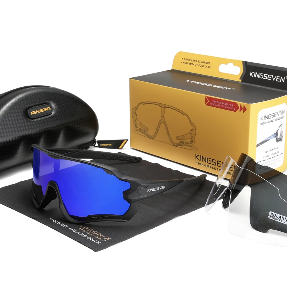 KINGSEVEN 2022 Patent Design Glasses Men Mountain Cycling Sun Glasses For Men Polarized Sports Goggles Outdoor Glasses Women LS
KINGSEVEN 2022 Patent Design Glasses Men Mountain Cycling Sun Glasses For Men Polarized Sports Goggles Outdoor Glasses Women LS