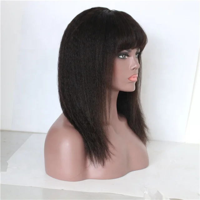 Best Selling Virgin Hair Wigs Women Long Hair Kinky Straight Human Hair Lace Front Wigs with Bangs
Best Selling Virgin Hair Wigs Women Long Hair Kinky Straight Human Hair Lace Front Wigs with Bangs