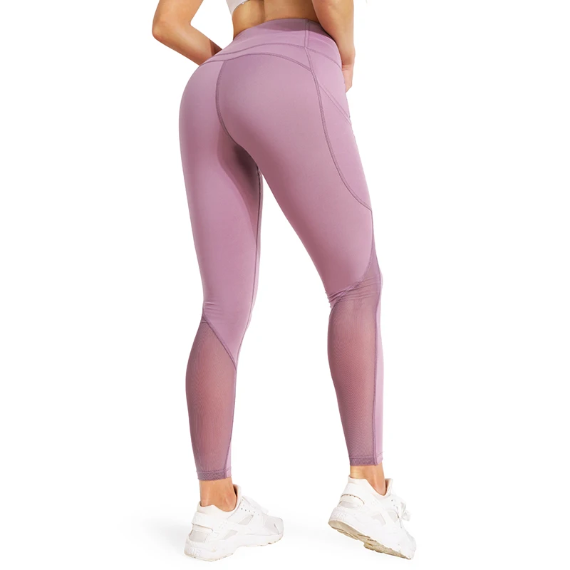 Women Yoga Pants High Elastic Soft Workout Clothing Mesh Stitching Yoga Leggings With Tow SIde Pocket
Women Yoga Pants High Elastic Soft Workout Clothing Mesh Stitching Yoga Leggings With Tow SIde Pocket