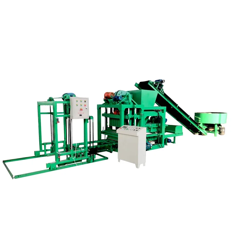 Machines to Start Small Business at Home QTJ4-18 Block Making Machine Concrete details