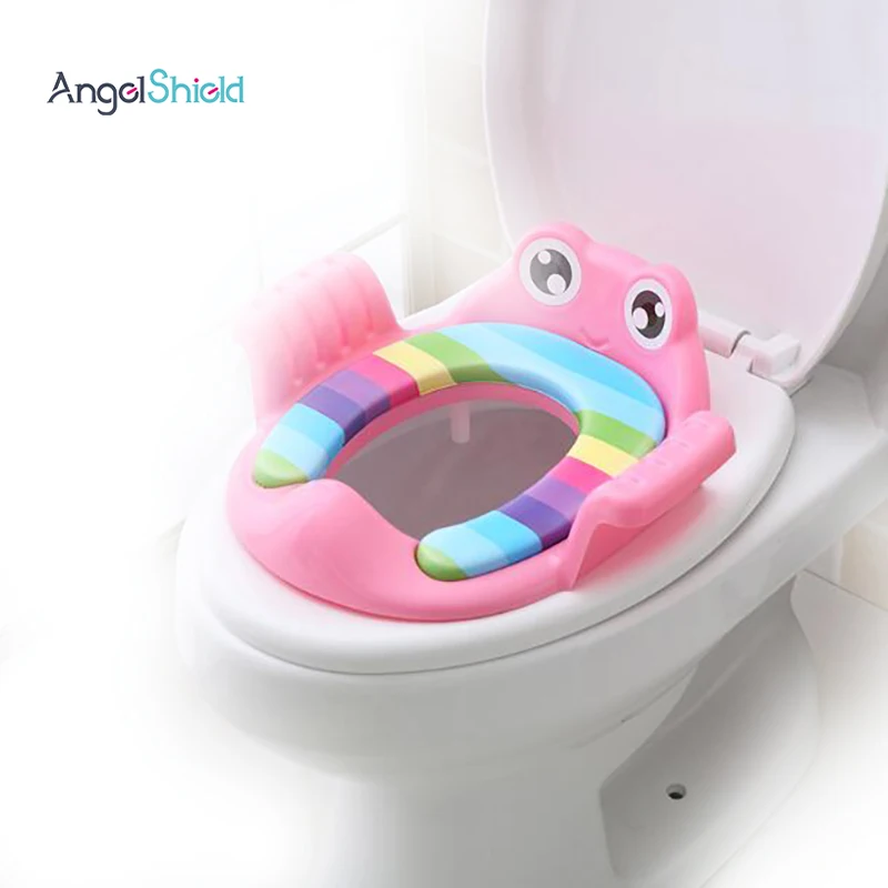2021 New Design Colourful Toilet Seat Baby Soft Potty Seat Toilet Reducer With Handle Kids Adapter Toilet Training Seat
2021 New Design Colourful Toilet Seat Baby Soft Potty Seat Toilet Reducer With Handle Kids Adapter Toilet Training Seat