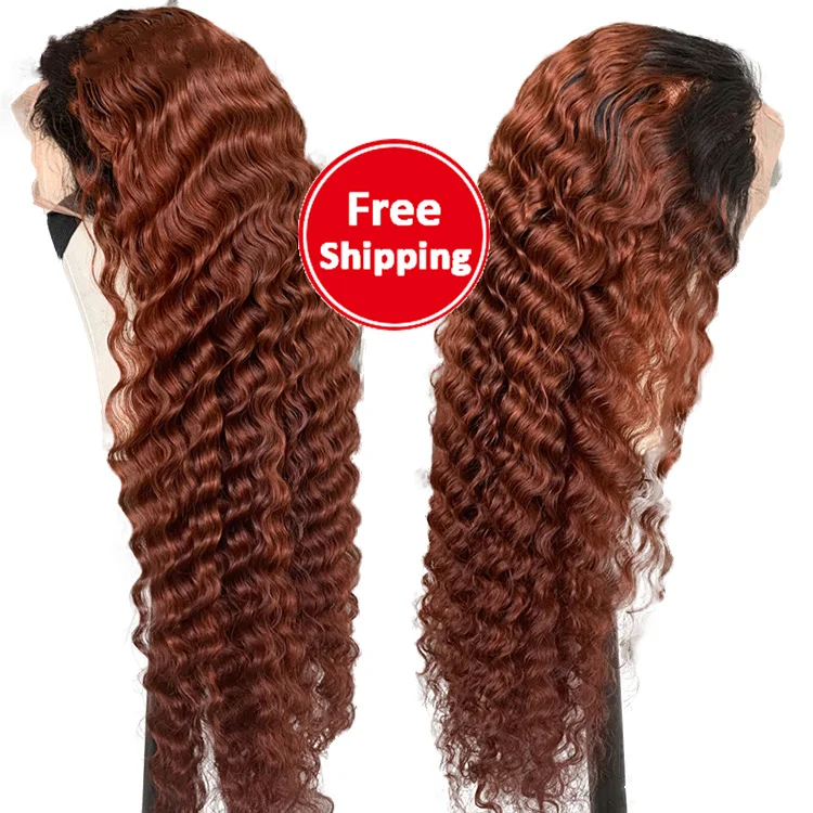 Brazilian 13x4 orange ginger 30 inch closure loose deep wave hd lace front 100% human hair wigs
Brazilian 13x4 orange ginger 30 inch closure loose deep wave hd lace front 100% human hair wigs