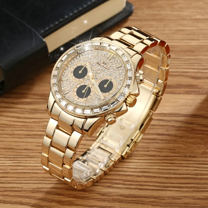 Wholesale classic quartz business gift stainless steel diamond dial waterproof men reloj time luxury watch, As pic
Wholesale classic quartz business gift stainless steel diamond dial waterproof men reloj time luxury watch, As pic