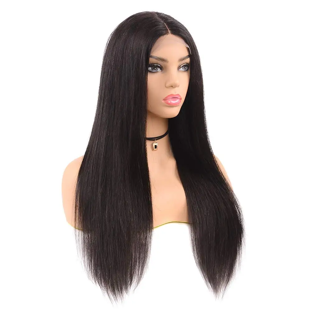 Hair Factories In Henan Xuchang Wholesale Human Hair Lace Front Wigs Virgin Cuticle Aligned Human Hairs And 4*4 Wig Cap