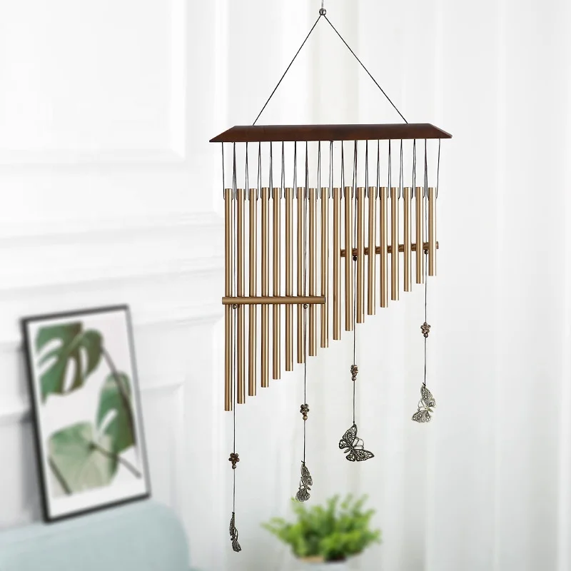 Spot butterfly harp aluminum pipe wind chimes holiday couple gifts home decoration metal wind chimes ornaments
Spot butterfly harp aluminum pipe wind chimes holiday couple gifts home decoration metal wind chimes ornaments