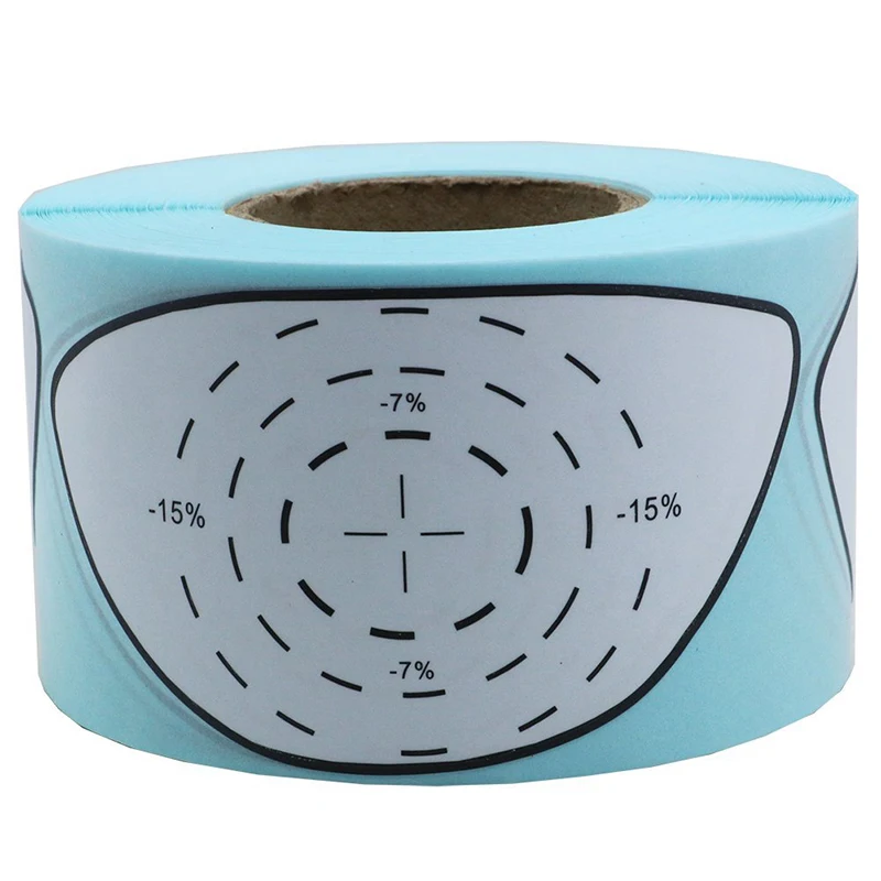 Golf exerciser Self-adhesive permanent golf training impact tape label golf training aids with thermal Paper material, Black
Golf exerciser Self-adhesive permanent golf training impact tape label golf training aids with thermal Paper material, Black