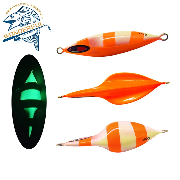 In Stock Hot Sell 150g 180g Artificial Hard Metal Big Game Luminous Lead Fast Sinking Slow Pitch Butterfly Jigs Lure
In Stock Hot Sell 150g 180g Artificial Hard Metal Big Game Luminous Lead Fast Sinking Slow Pitch Butterfly Jigs Lure