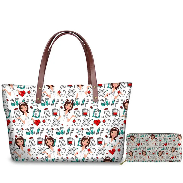 Dropship Nurse Doctor Print Tote Handbags For Women Handbags And Purses Set Luxury Tote Bag Ladies Exclusive Custom Handbag, Customized color
Dropship Nurse Doctor Print Tote Handbags For Women Handbags And Purses Set Luxury Tote Bag Ladies Exclusive Custom Handbag, Customized color