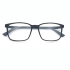 Business Square Optical Manufacturer Plastic Myopia Flexible Eyeglasses Frame