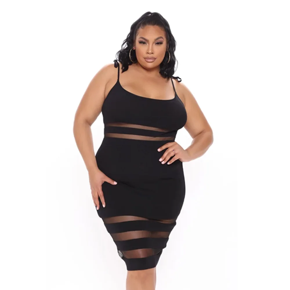 F20437A hot style women plus size dress mesh plus size women clothing for fat ladies, As picture
F20437A hot style women plus size dress mesh plus size women clothing for fat ladies, As picture