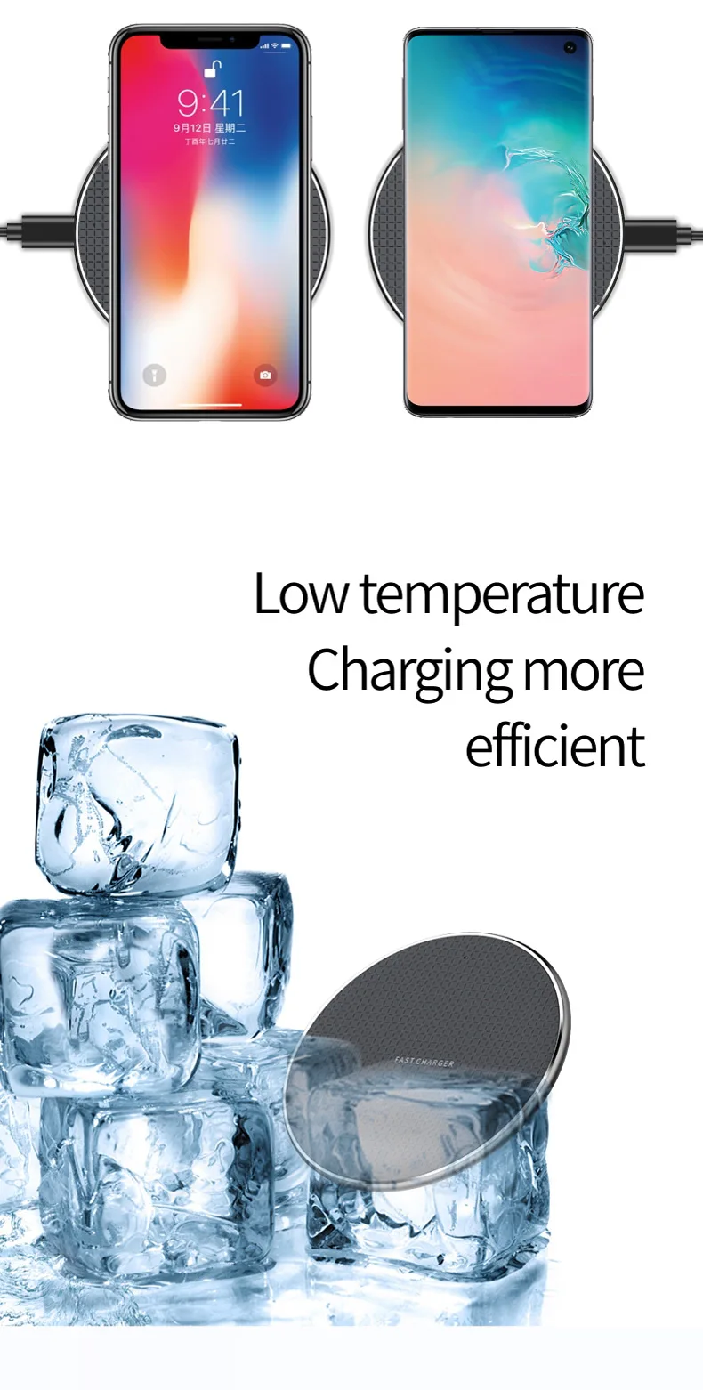 Hot wholesale 5V/2A Wireless Charger Wholesale New Arrivals 2020 Wireless Fast Charging Mobile Phones Charger For Iphone Android