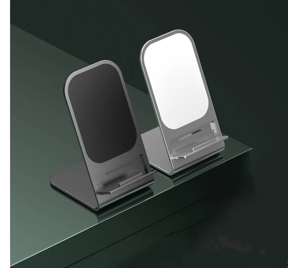 Qi Promotional Portable Charger Stand Magnet Fast New Two Ways For Charging Station Magnetic Wireless Charger, Tarnish/silver
Qi Promotional Portable Charger Stand Magnet Fast New Two Ways For Charging Station Magnetic Wireless Charger, Tarnish/silver