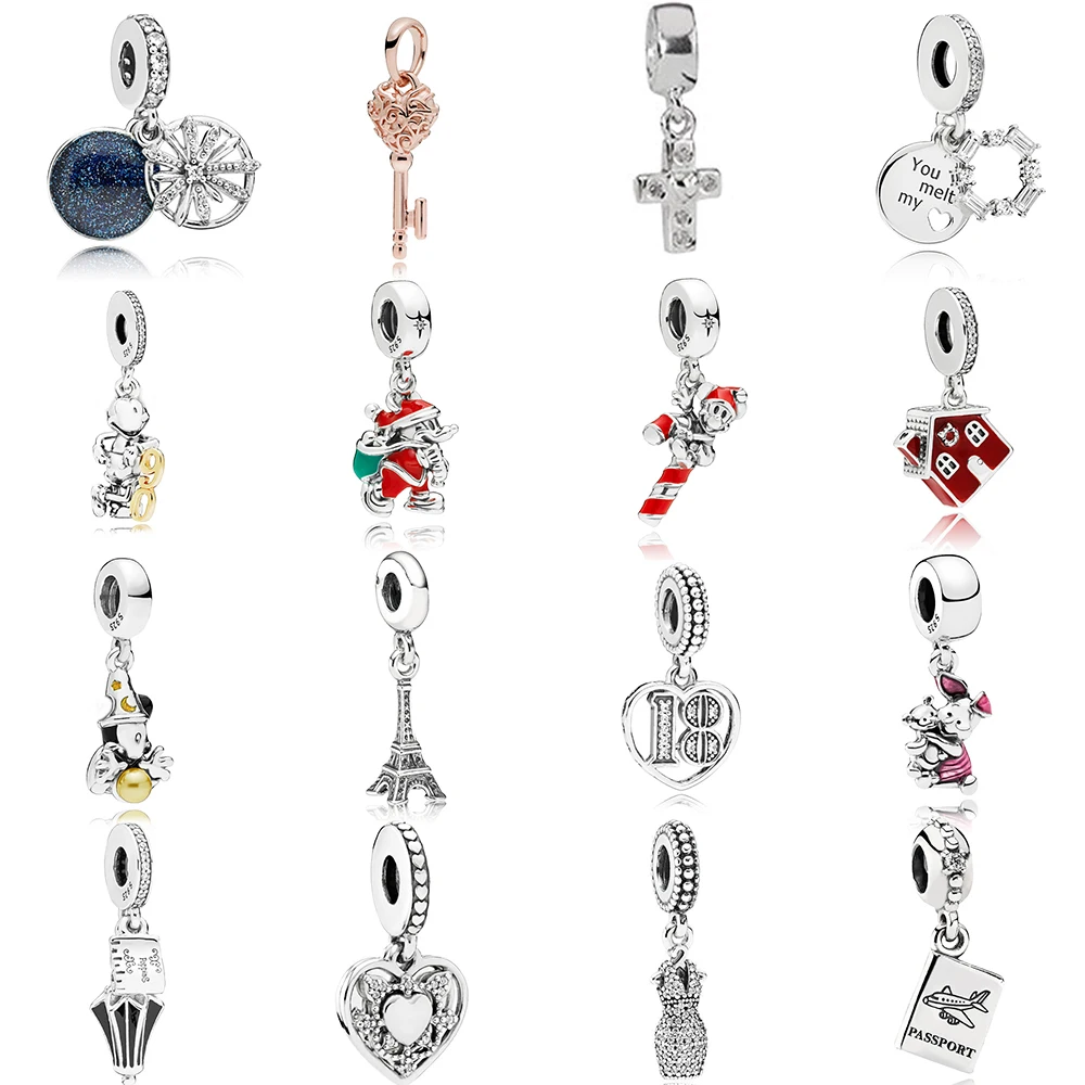 NEW 2021 100% 925 Sterling Silver Christmas Dazzling Wishes Sorcerer Pendant Charm Fit DIY Original Women Bracelet Jewelry
NEW 2021 100% 925 Sterling Silver Christmas Dazzling Wishes Sorcerer Pendant Charm Fit DIY Original Women Bracelet Jewelry