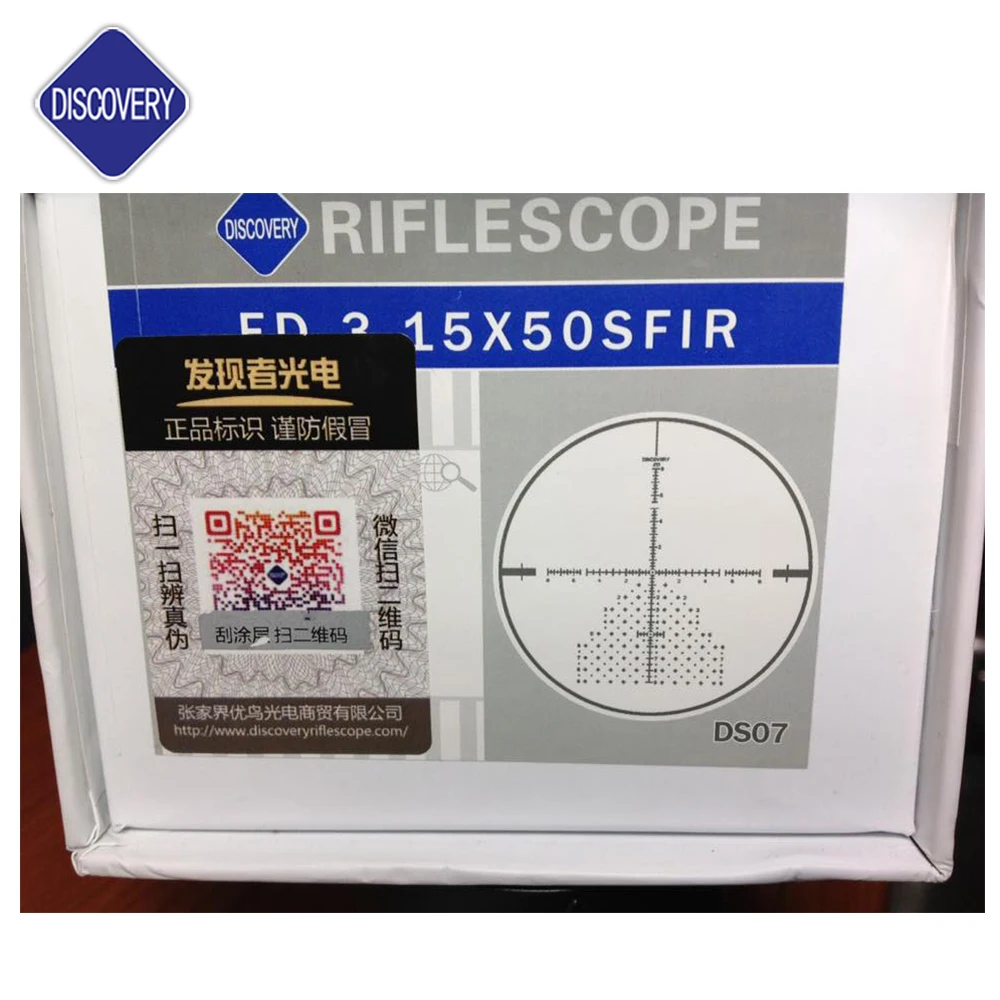 China Best NEW Discovery ED 3-15X50SFIR FFP Hunting Riflescope with longlifetime warranty
China Best NEW Discovery ED 3-15X50SFIR FFP Hunting Riflescope with longlifetime warranty