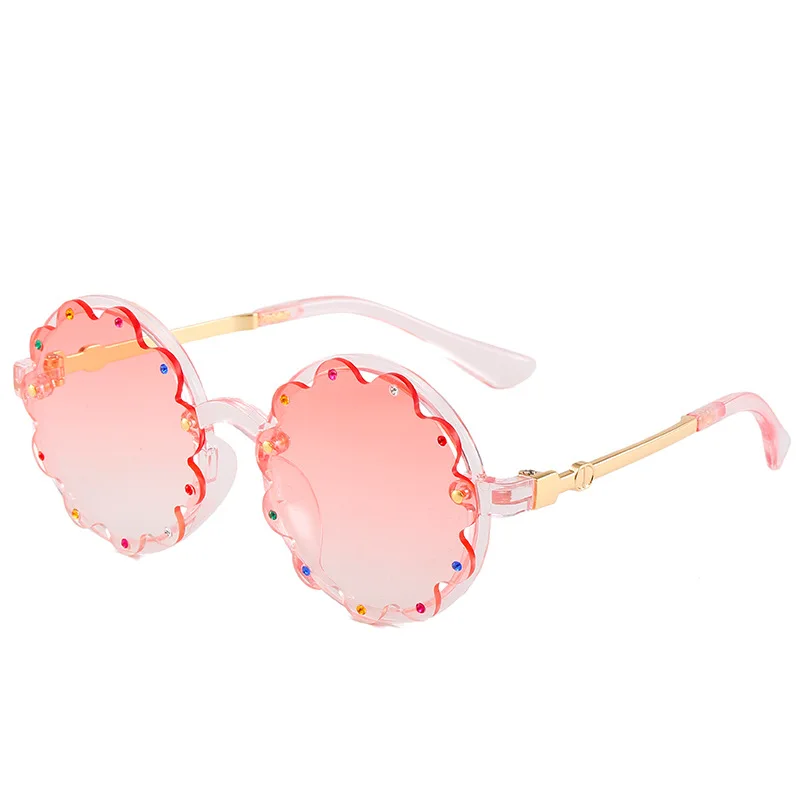 2023 New Fashion Unisex Uv400 Children Retro Round Flower Transparent Sunglasses Kids Sunglasses Rhinestone
2023 New Fashion Unisex Uv400 Children Retro Round Flower Transparent Sunglasses Kids Sunglasses Rhinestone