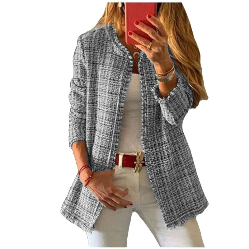2021 New Retro Short Tweed Elegant Cardigan Suit Women's Blazer Jacket Vintage Jacket for Women, 2 colors
2021 New Retro Short Tweed Elegant Cardigan Suit Women's Blazer Jacket Vintage Jacket for Women, 2 colors