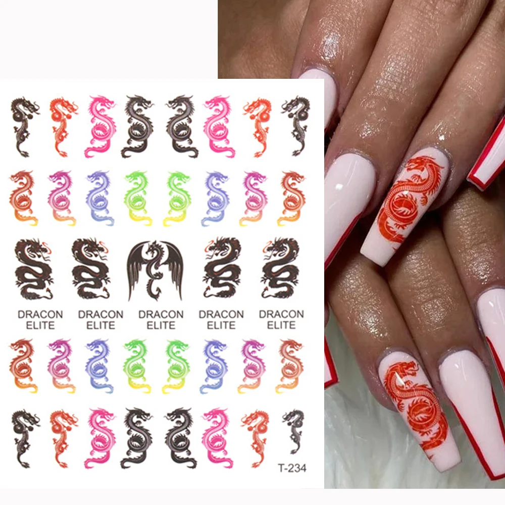 2020 New Design 3D Nail Art Sticker Self Adhesive Chinese Dragon Nail Sticker, Picture
2020 New Design 3D Nail Art Sticker Self Adhesive Chinese Dragon Nail Sticker, Picture