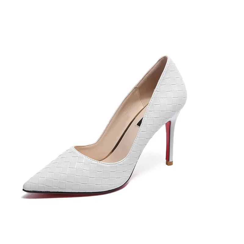 Europe Sexy Women Shoes Red Bottom High Heels Pumps Spring/Autumn 2021 New Pointed Thin Heels Slip-on Shoes Woman Party Shoes
Europe Sexy Women Shoes Red Bottom High Heels Pumps Spring/Autumn 2021 New Pointed Thin Heels Slip-on Shoes Woman Party Shoes