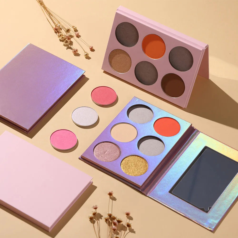 DIY Custom Eyeshadow Palette High Pigmented Vegan 6Colors Cosmetics Makeup Eye Shadow Palette
DIY Custom Eyeshadow Palette High Pigmented Vegan 6Colors Cosmetics Makeup Eye Shadow Palette